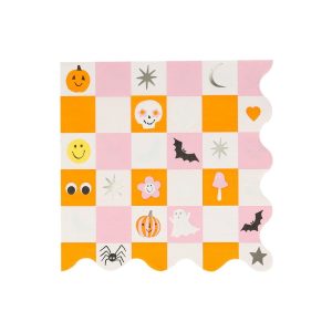 Tovaglioli con icone halloween