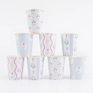 Bicchieri Bloomsbury florel pattern