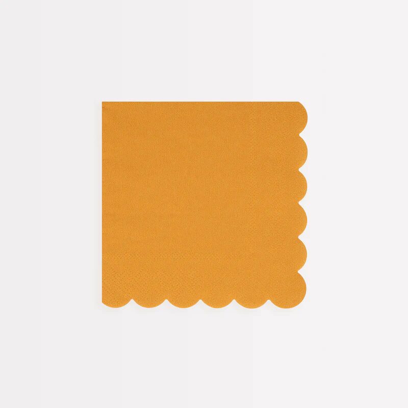 Tovaglioli piccoli ocra - immagine 2