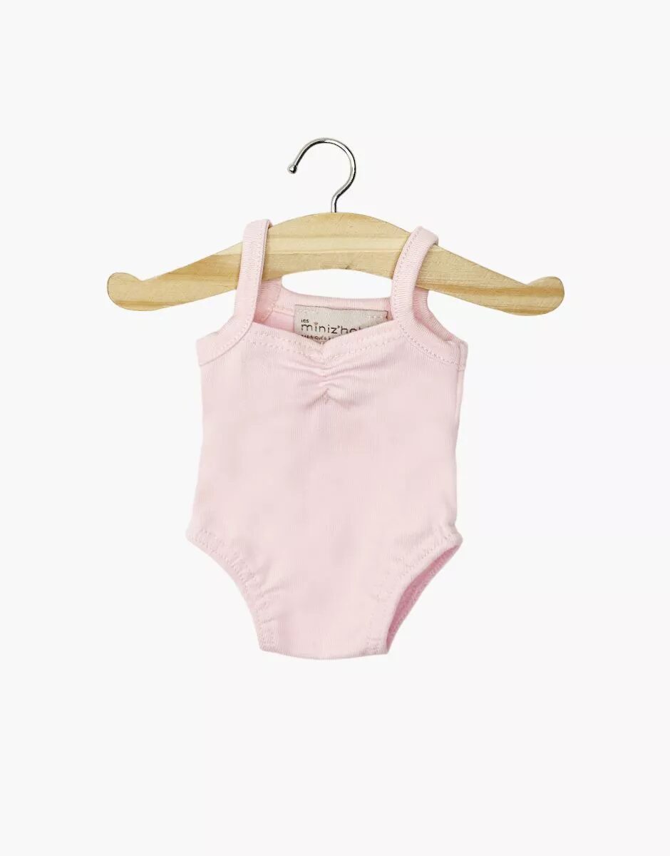 Body Anna in lycra rosa pallido