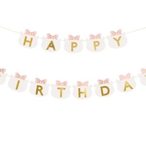 Ghirlanda Buon compleanno gatti