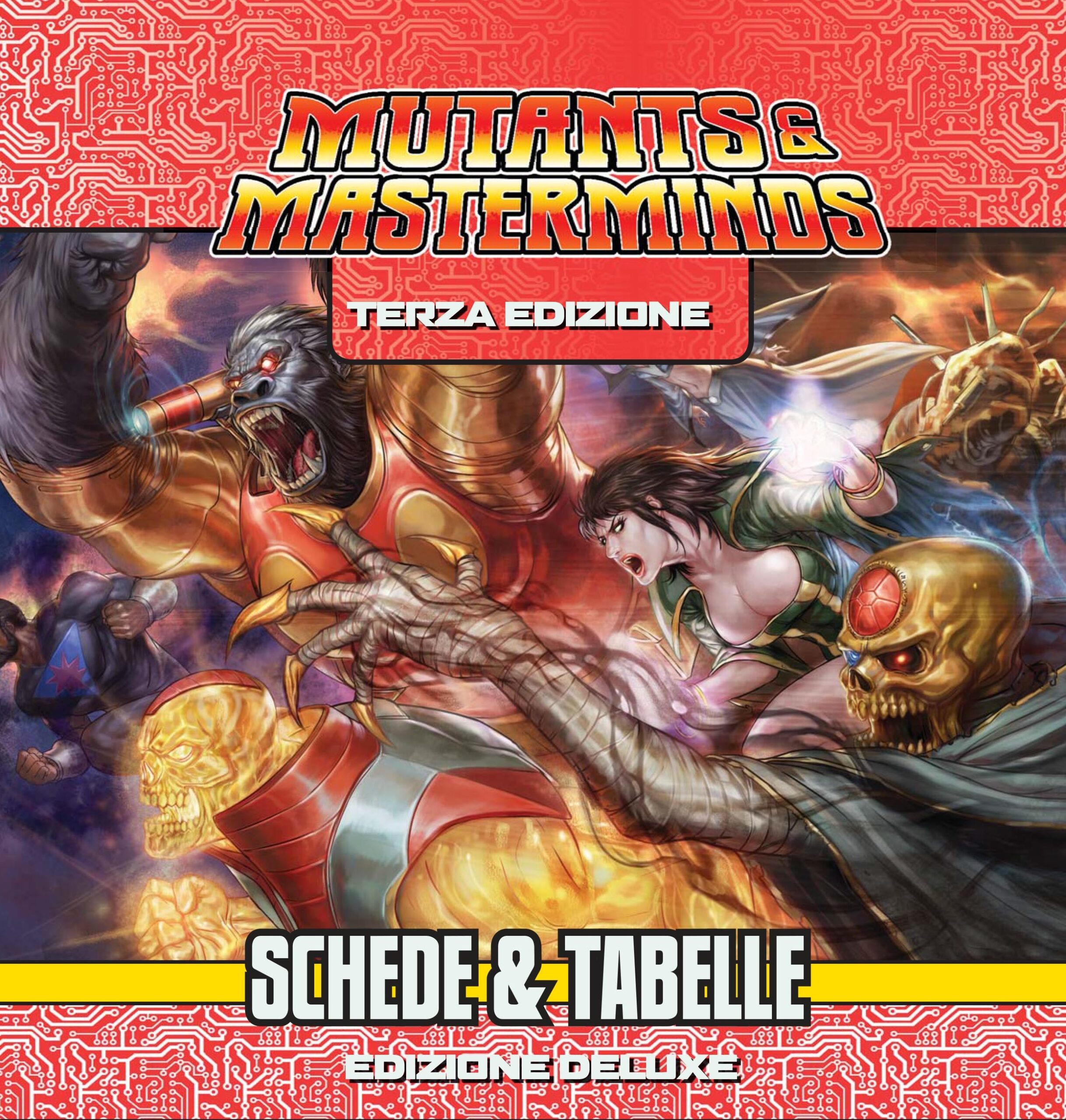 SCHEDE & TABELLE – Accessorio per Mutants & Masterminds - immagine 2