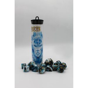 Dungeon Crawl Classics – DADI STRAMBI – Set Dadi Elementali dell’Acqua