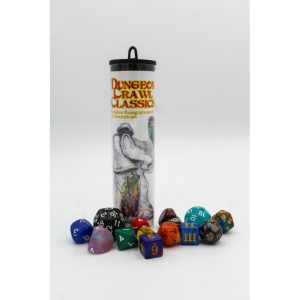 Dungeon Crawl Classics – DADI STRAMBI – Set Dadi di Sezrekan