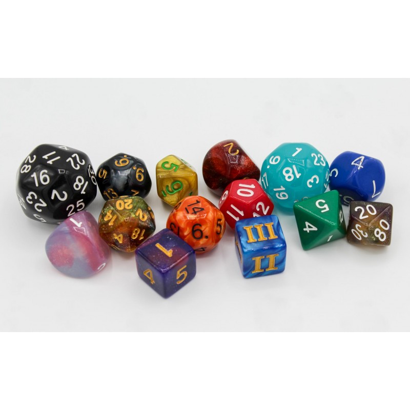 Dungeon Crawl Classics – DADI STRAMBI – Set Dadi di Sezrekan - immagine 4