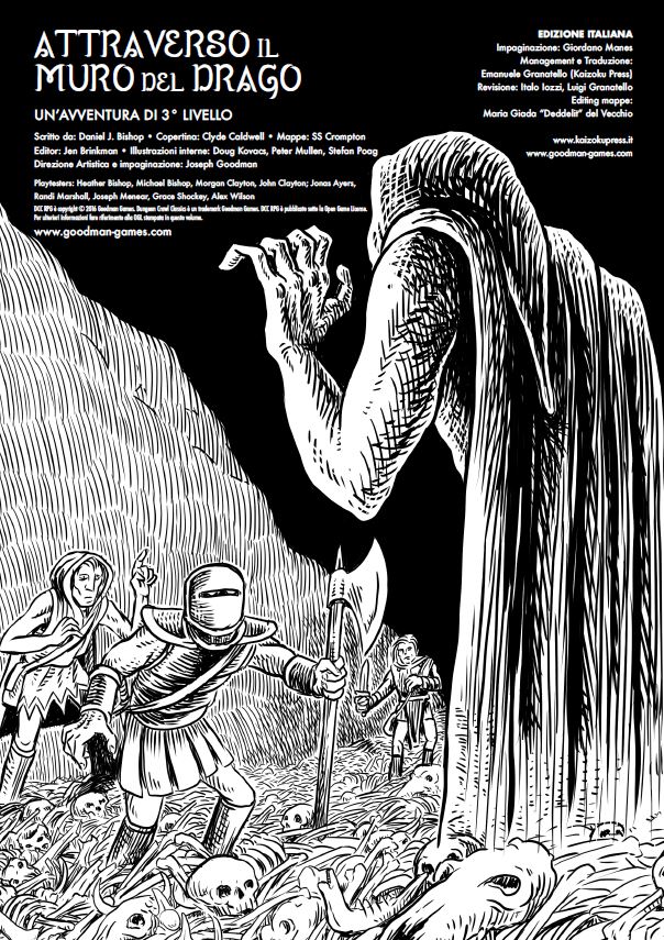 ATTRAVERSO IL MURO DEL DRAGO – Avventura di 3° Livello per Dungeon Crawl Classics - immagine 3