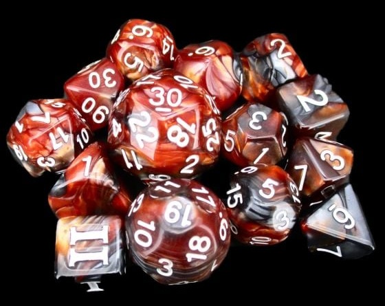 Dungeon Crawl Classics – DADI STRAMBI – Set Pallottole del Mago - immagine 4