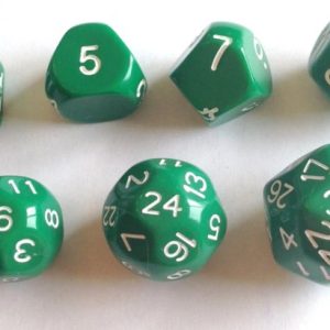Dungeon Crawl Classics – DADI STRAMBI – Special 7 – Verde
