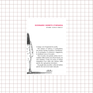 Dizionario segreto d’infanzia