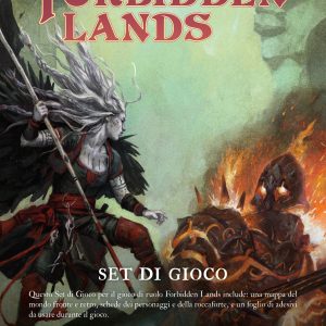 FORBIDDEN LANDS – SET MAPPA DI GIOCO E SCHEDE