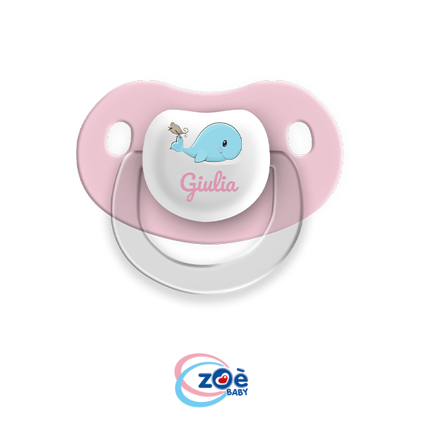 Succhietto personalizzato Rosa Balena