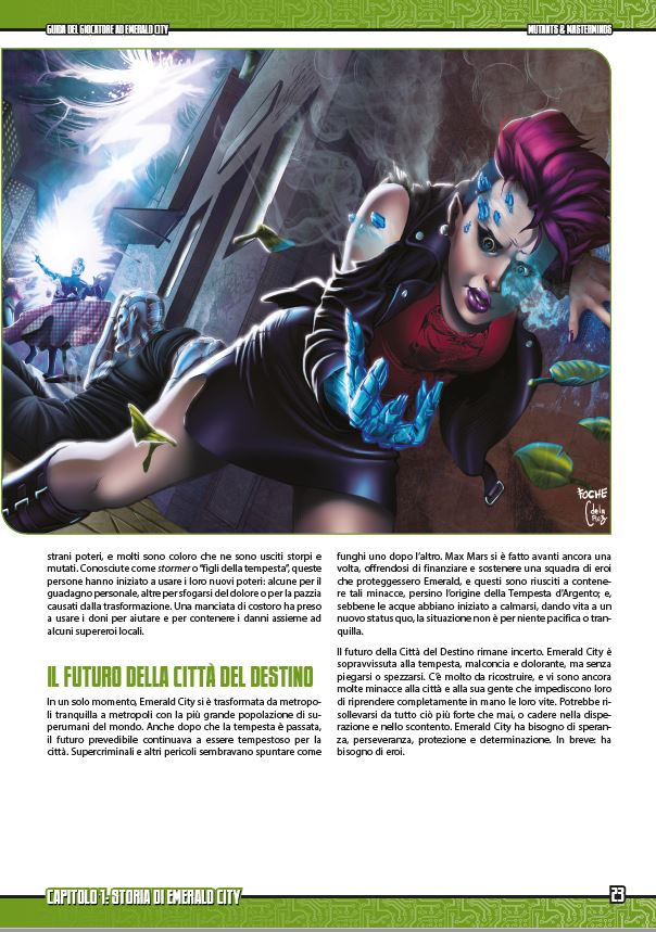 EMERALD CITY – Ambientazione e avventure per Mutants & Masterminds (Edizione limitata) - immagine 6