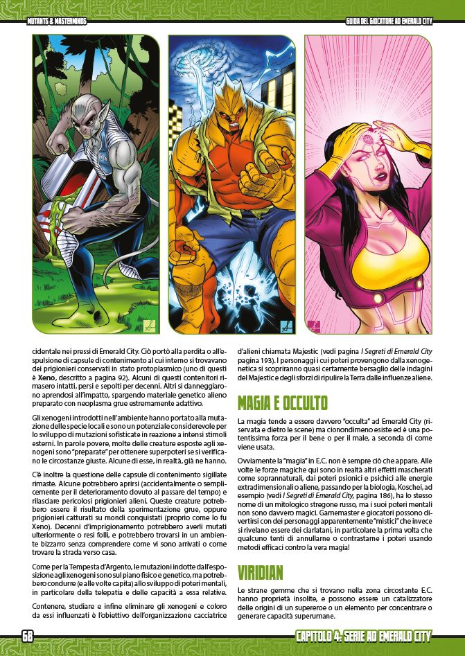 EMERALD CITY – Ambientazione e avventure per Mutants & Masterminds (Edizione limitata) - immagine 8