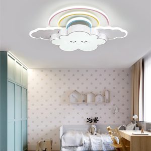 Lampadario NUVOLA ARCOBALENO – 2 varianti colore
