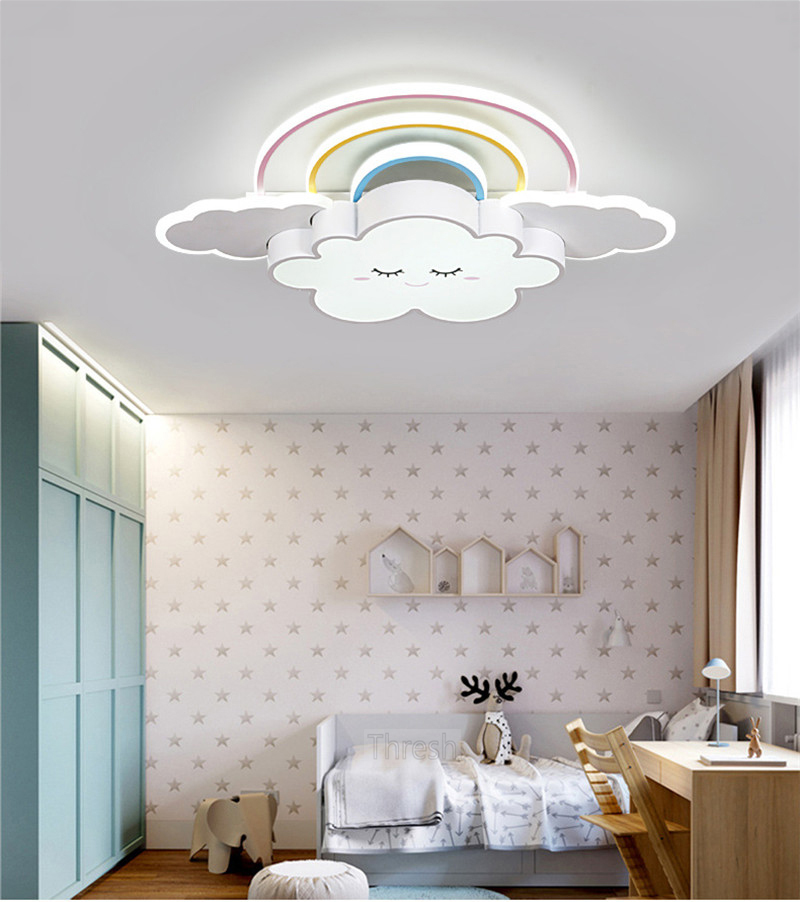 Lampadario NUVOLA ARCOBALENO – 2 varianti colore