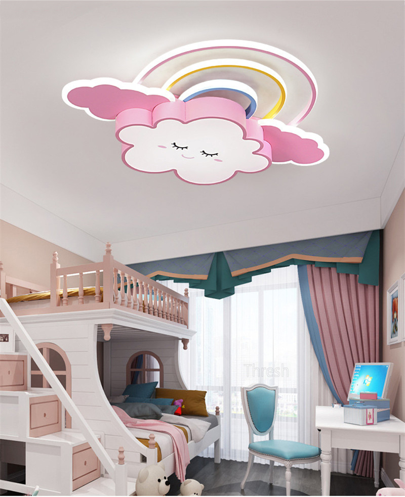 Lampadario NUVOLA ARCOBALENO – 2 varianti colore - immagine 5