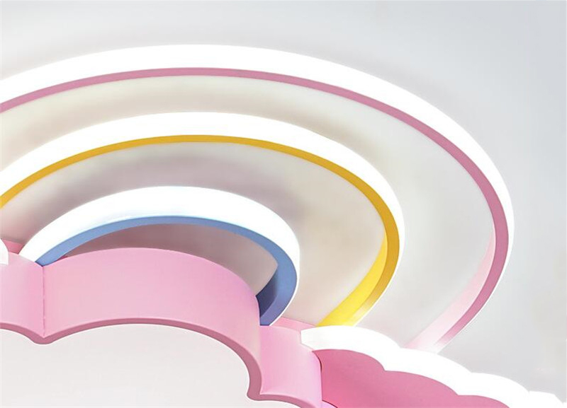 Lampadario NUVOLA ARCOBALENO – 2 varianti colore - immagine 8