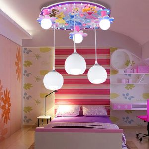 Lampadario sospeso 6 luci – Principesse Disney