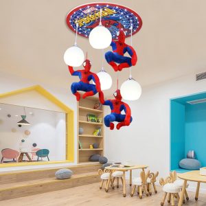 Lampadario sospeso con pupazzi SPIDER-MAN – 3 varianti