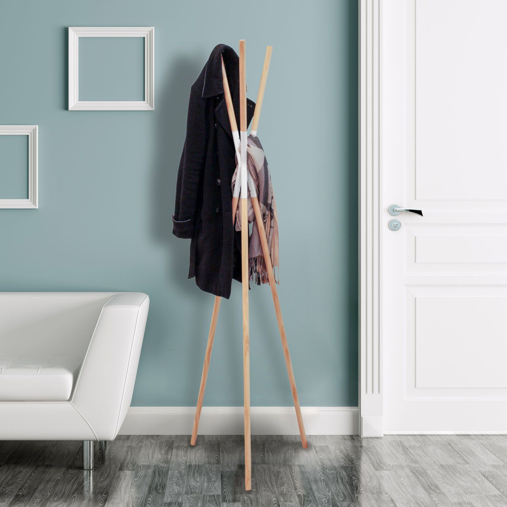 Appendiabiti Tipi in metallo bianco 172 cm - immagine 2