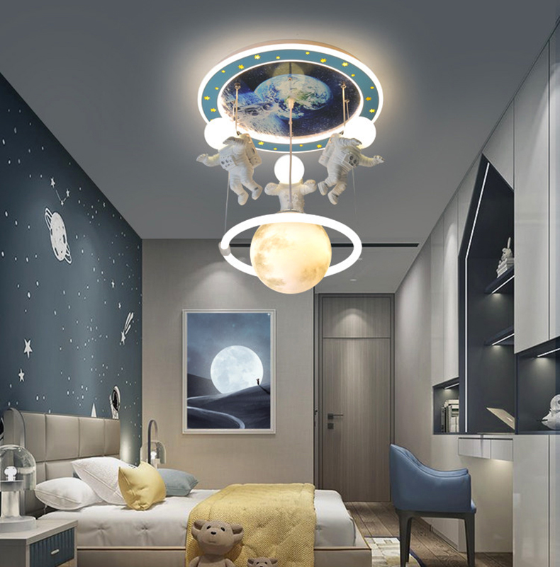 LAMPADARIO SOSPESO ASTRONAUTA IN MISSIONE - immagine 8