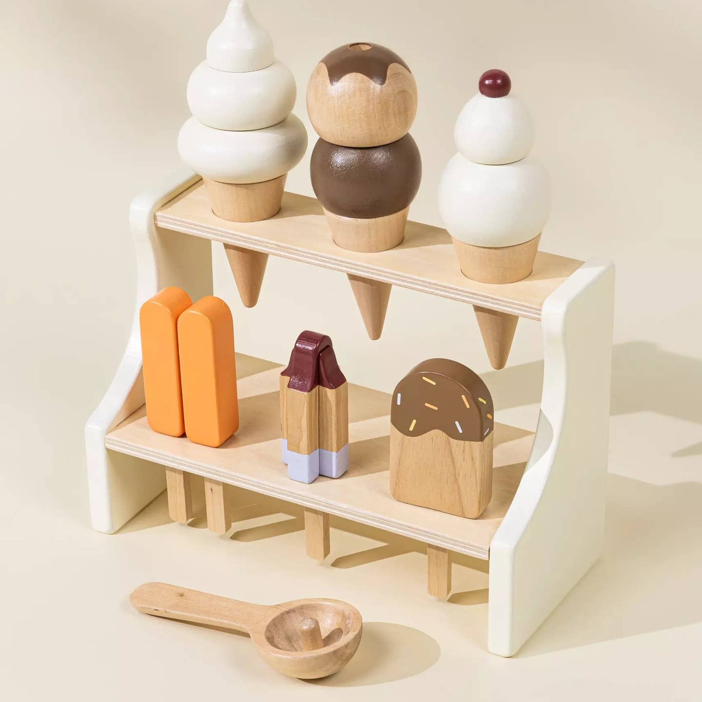 Supporto per gelato in legno e accessori - immagine 3