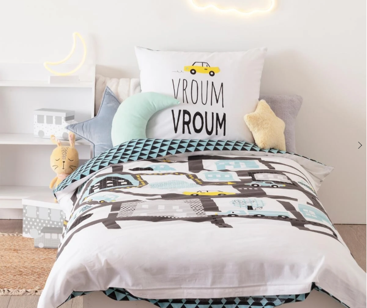 SET LENZUOLA 2in1 VROUM