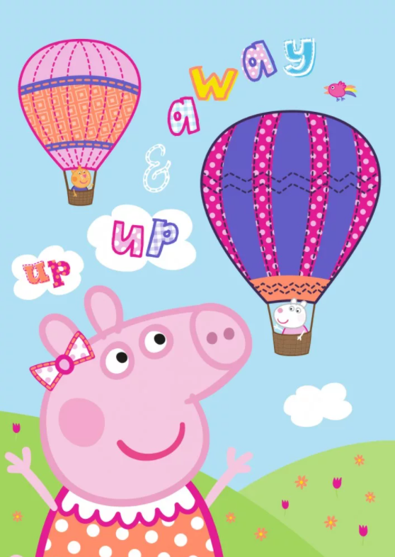Coperta in pile – PEPPA PIG - immagine 2