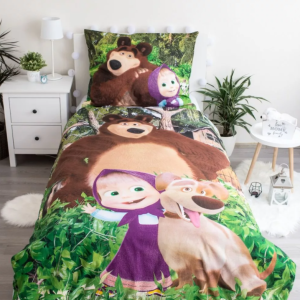 SET LENZUOLA MASHA E ORSO 2IN1