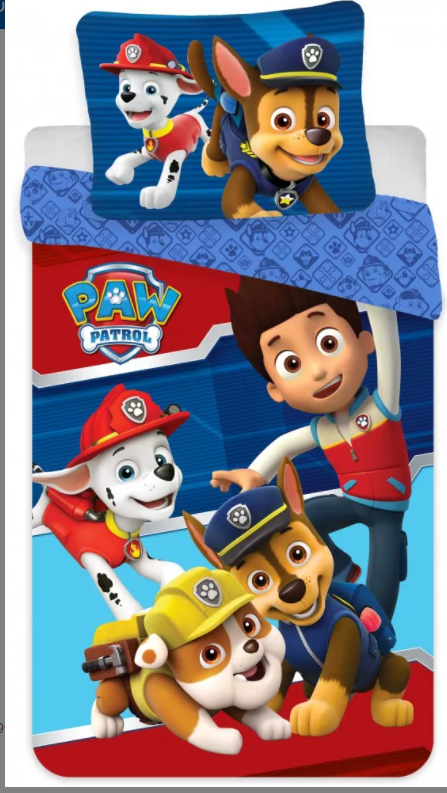 SET LENZUOLA PAW PATROL