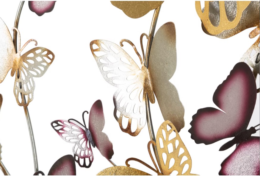 DECORAZIONE MURALE BUTTERFLIES – 2 colori disponibili - immagine 6
