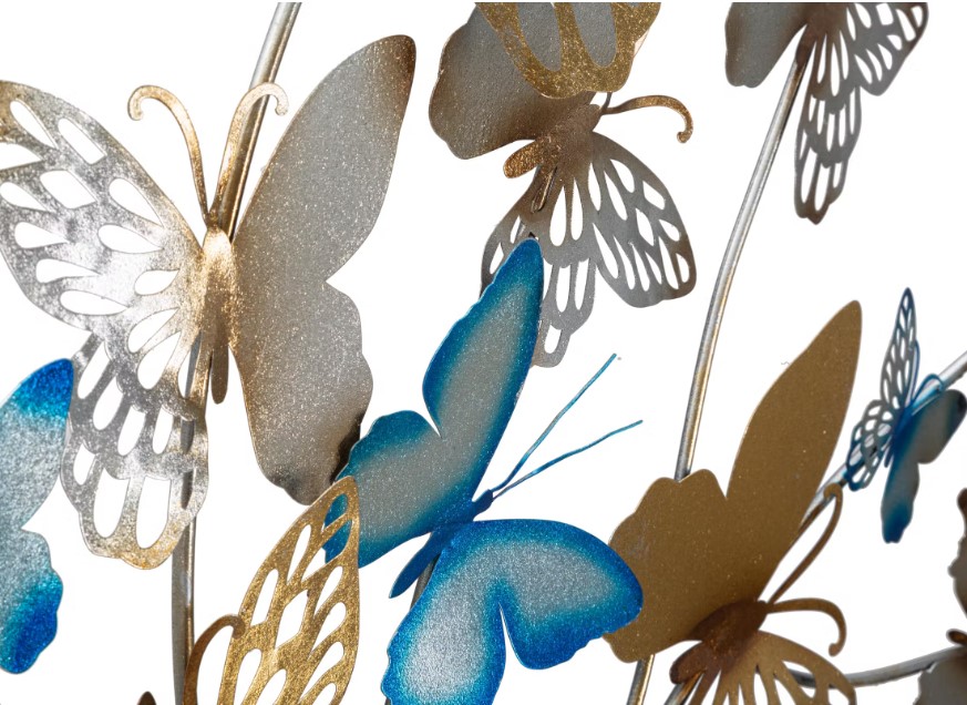 DECORAZIONE MURALE BUTTERFLIES – 2 colori disponibili - immagine 3