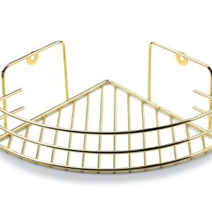 CARL  Mensola bagno, h9x19x19cm, 1 livello triangolare