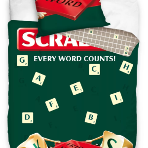 Scarabeo – SET COPRIPIUMINO CON 2 FEDERE 140×200 cm, 70×90 cm