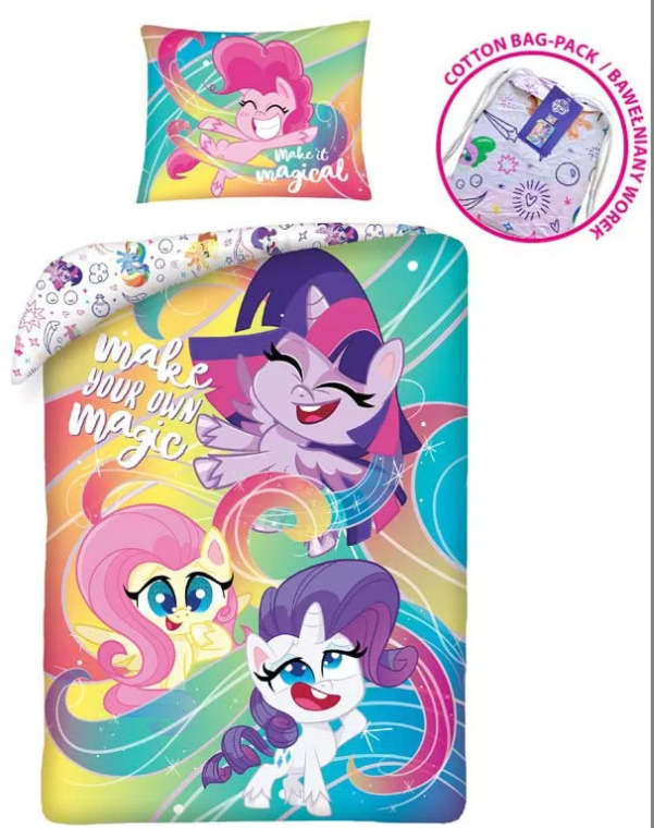 Lenzuola My Little Pony 140×200 cm, 70×90 cm