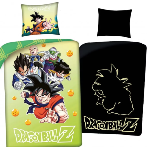 Biancheria da letto Dragon Ball – si illumina al buio 140×200 cm, 70×90 cm