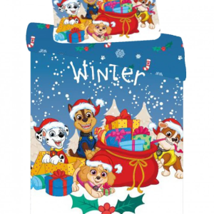 Biancheria da letto natalizia Paw Patrol 140×200 cm, 70×90 cm