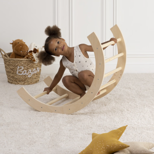 Arco da arrampicata per bimbi, pino, 50×79 cm