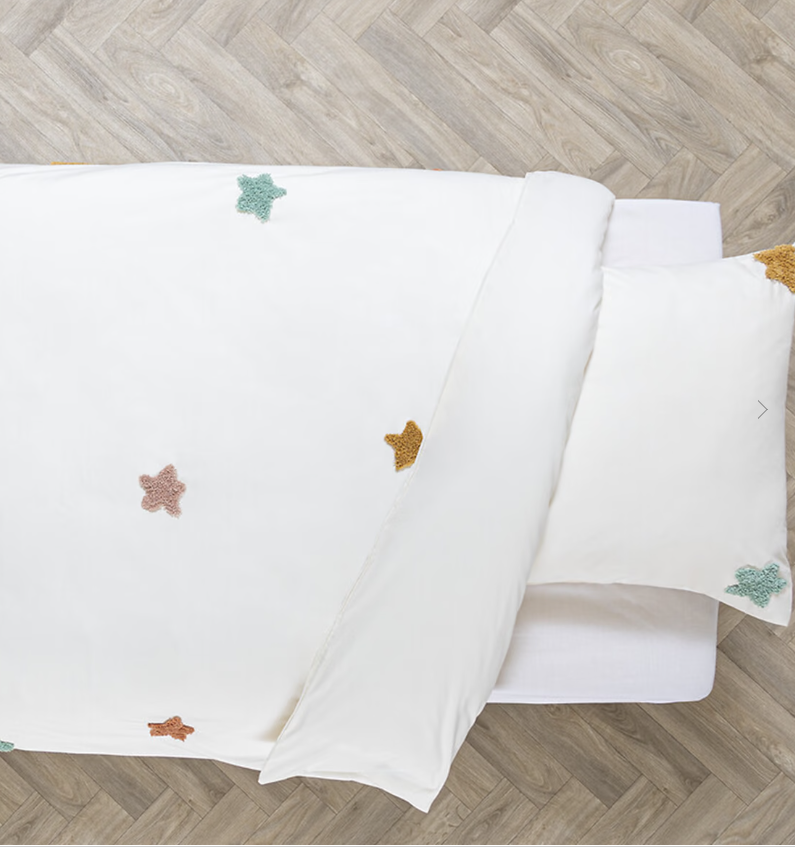 Completo letto STAR ARCOBALENO cotone, 140×200 cm - immagine 3