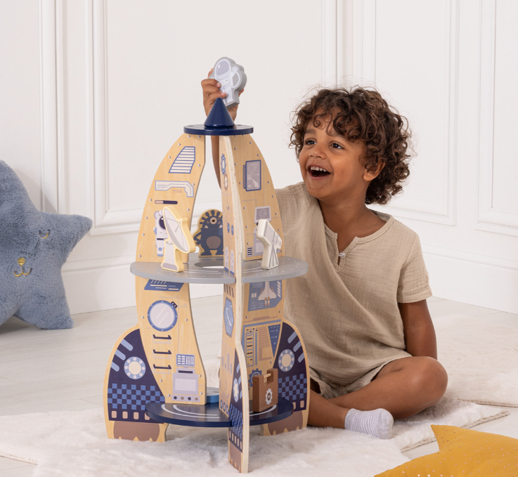 Gioco per bambini Andiamo nello spazio H60cm