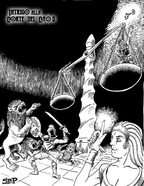 INTRIGO ALLA CORTE DEL CAOS – Avventura di 1° Livello per Dungeon Crawl Classics - immagine 3