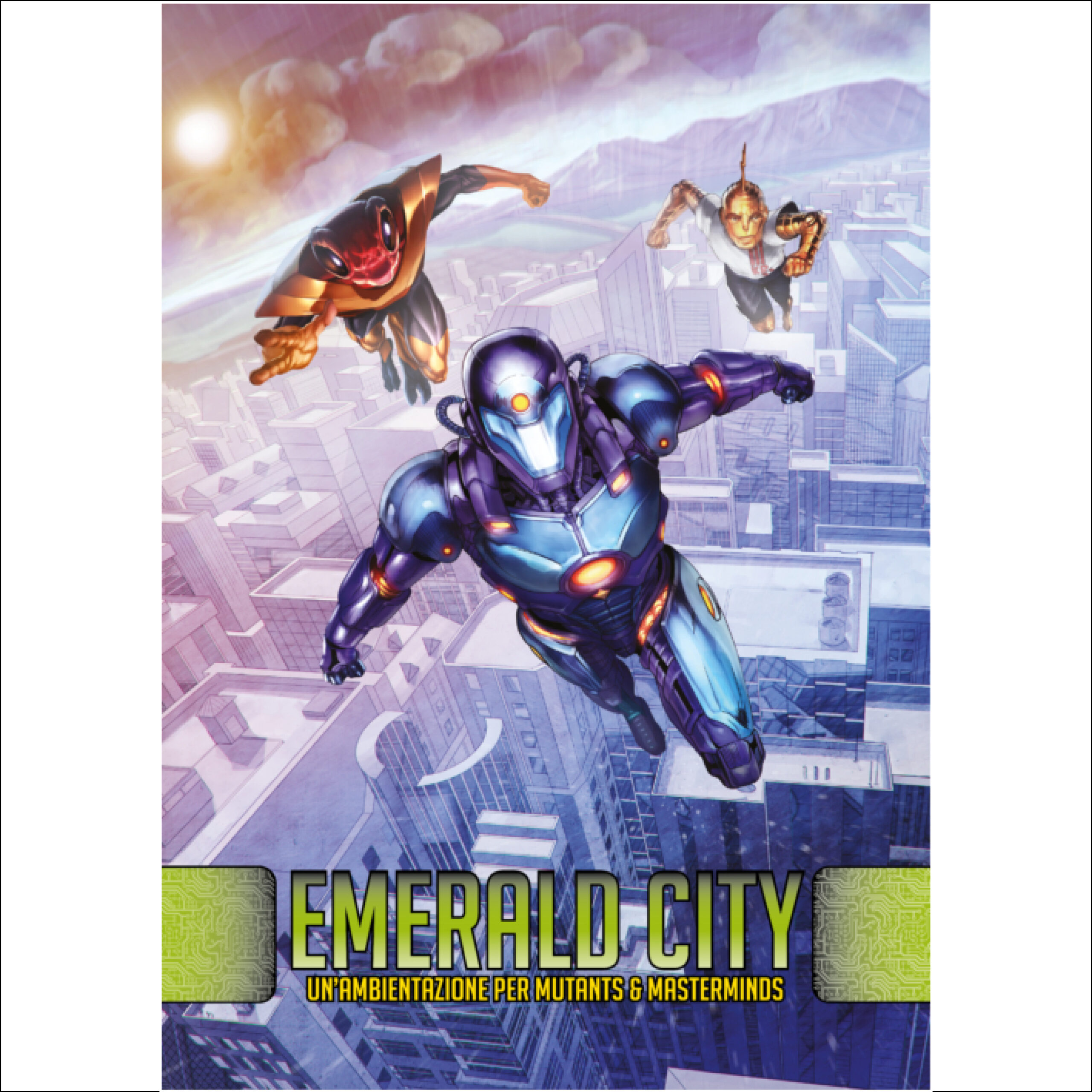 EMERALD CITY – Ambientazione e avventure per Mutants & Masterminds (Edizione limitata)
