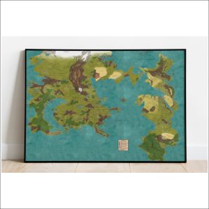 BARD’S GATE – Mappa delle Lande Perdute