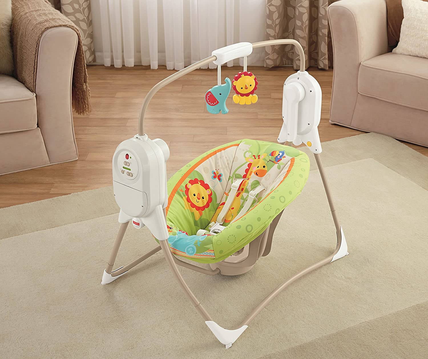 Altalena salva-spazio cuccioli della natura – Fisher Price - immagine 7