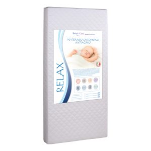 Relax – Materasso lettino con rivestimento in cotone trapuntato – Baby’s Clan