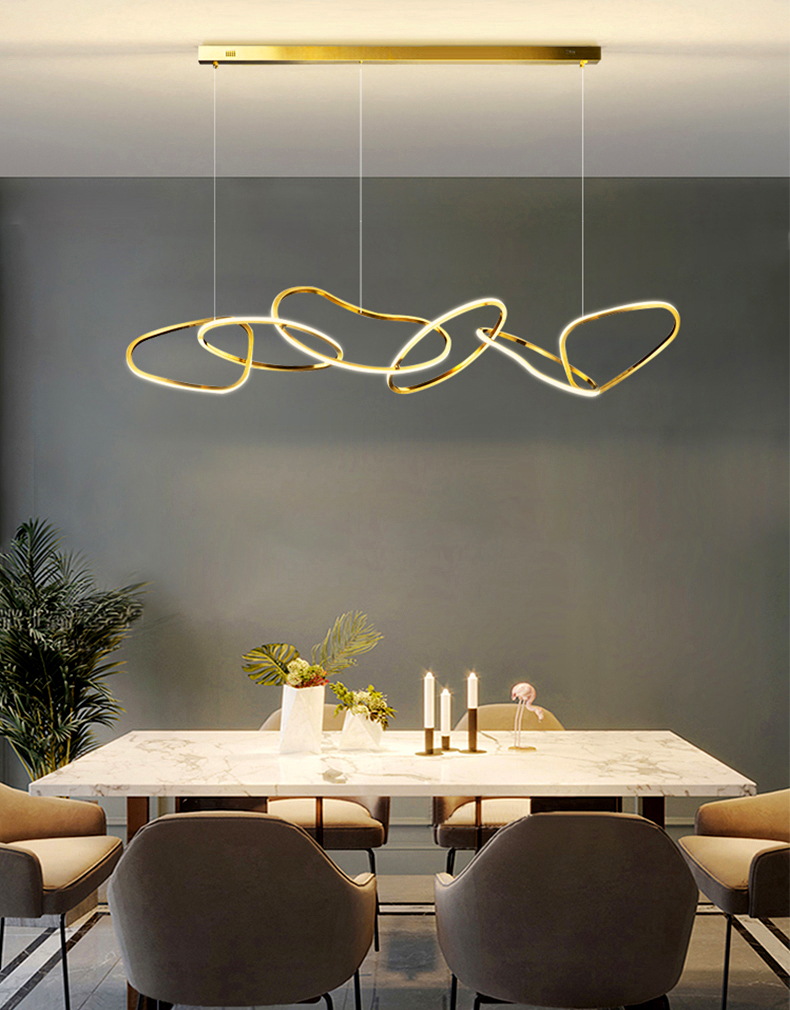 Lampadario sospeso Dea Oro - immagine 8