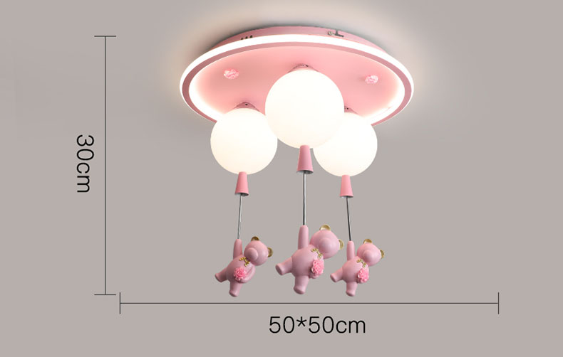 LAMPADARIO TRIO ROMANTICO DEGLI ORSI - immagine 3