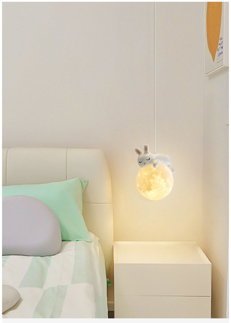 LAMPADARIO SOSPESO PER COMODINO SOGNA DOLCE CUCCIOLO – 2 varianti - immagine 8