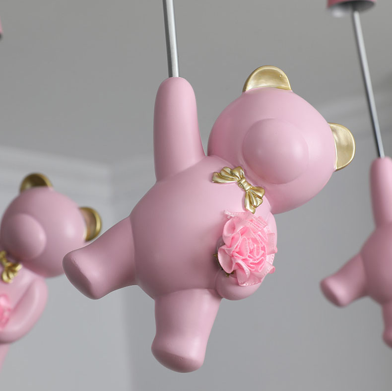 LAMPADARIO TRIO ROMANTICO DEGLI ORSI - immagine 4