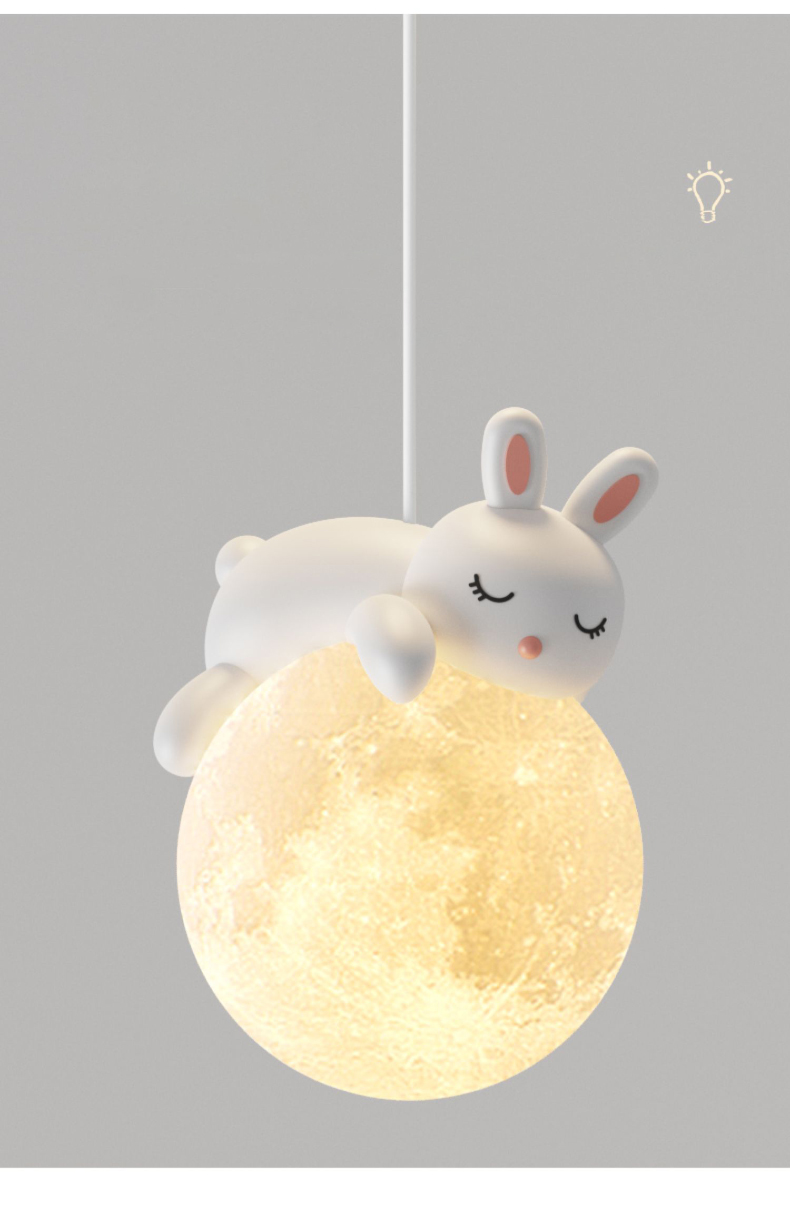 LAMPADARIO SOSPESO PER COMODINO SOGNA DOLCE CUCCIOLO – 2 varianti - immagine 4